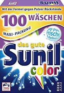 sunil colorwaschmittel test